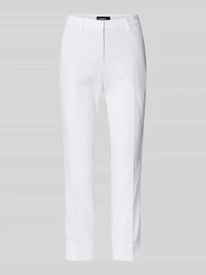 Lniane spodnie z dodatkiem bawełny CAMBIO