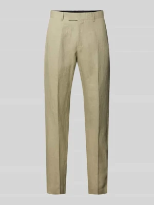 Lniane spodnie z kieszeniami z tyłu model 'Tense' Tiger Of Sweden