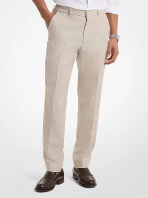 Lniane spodnie z troczkami Michael Kors Mens
