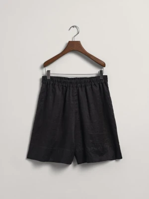 Lniane szorty niezapinane GANT