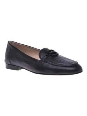 Loafer in black calfskin Baldinini