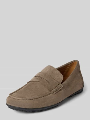 Loafers ze skóry model 'KOSMOPOLIS RIP' Geox