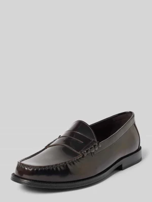 Loafers ze skóry z gładką podeszwą model 'CLOUT MOVE' Lloyd