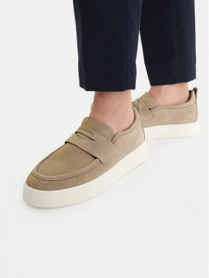 Loafersy Armani Exchange XM002632 AF19687 Z1030 Beżowy