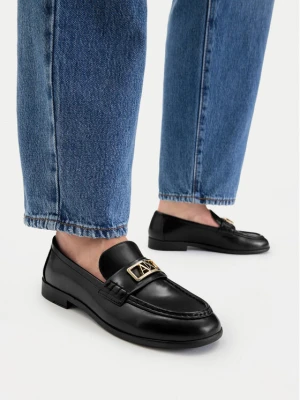 Loafersy Armani Exchange XW002579 AF17474 UC001 Czarny