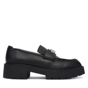 Loafersy Calvin Klein Chunky Loafer Lth Hw YW0YW01912 Czarny