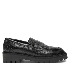 Loafersy Calvin Klein Jeans YW0YW01680 Czarny