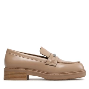 Loafersy Calvin Klein Rubber Sole Loafer W/Hw HW0HW01791 Beżowy