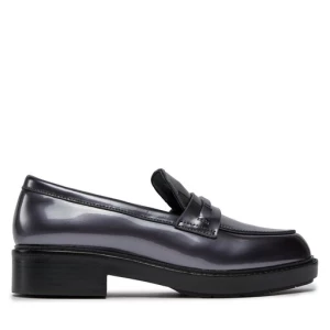 Loafersy Calvin Klein Rubber Sole Loafer W/Hw - Pearl HW0HW02002 Czarny