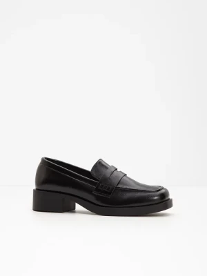 Loafersy chunky BonPrix czarny