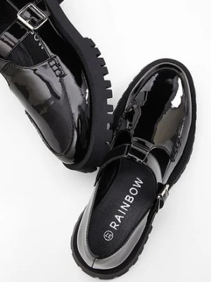 Loafersy chunky z wycięciami bonprix