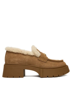 Loafersy Coach CCH84 Brązowy