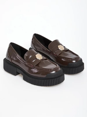 Loafersy damskie ARMANI EXCHANGE