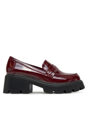 Loafersy DeeZee HLD-2016 Bordowy