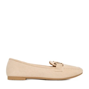 Loafersy DeeZee LE601-42 Beżowy