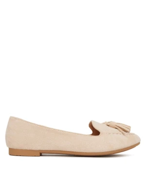 Loafersy DeeZee QH1829-89 Beżowy
