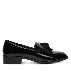 Loafersy DeeZee SQ873-1-BLACK PAT Czarny