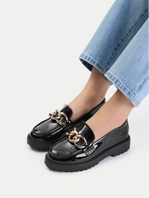 Loafersy DeeZee WS5621-18 Czarny