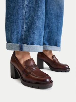 Loafersy G-STAR CEO-WI34-CLEVELAND-05 Brązowy
