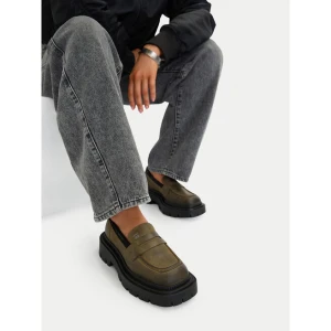 Loafersy G-Star Raw CEO-WI34-JOSIA-04 Zielony