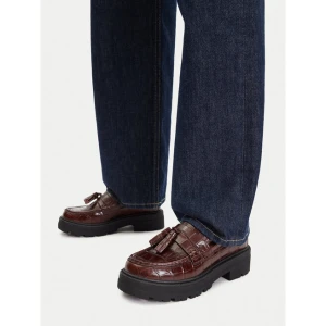 Loafersy Gino Rossi EO-HOX-12036 Brązowy