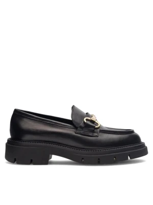 Loafersy Gino Rossi GRACE-I23-26370PE Czarny