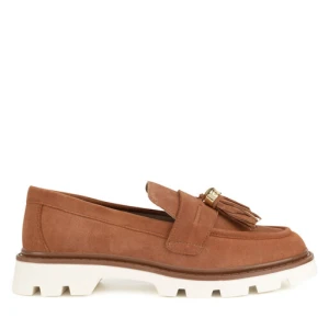 Loafersy Gino Rossi SIMON-115856. Brązowy