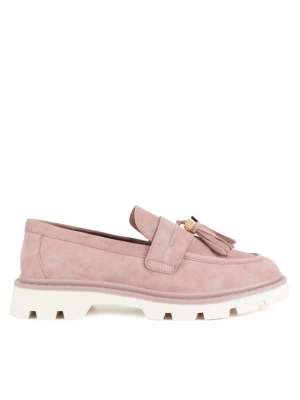 Loafersy Gino Rossi SIMON-115856. Różowy