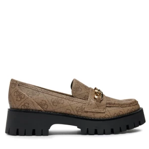 Loafersy Guess Almosty FLTALM FAL14 Brązowy