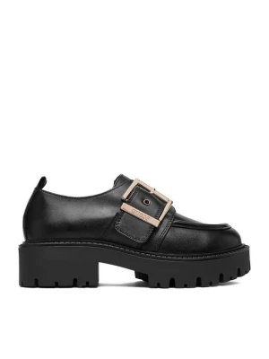 Loafersy Guess EO-CI12-LEA-01 Czarny