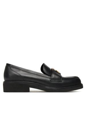 Loafersy Guess FLPSHU LEA14 Czarny