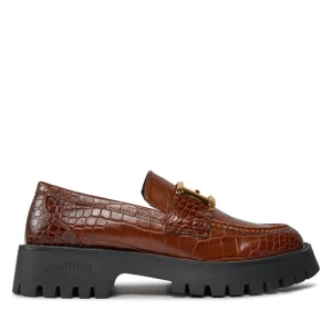 Loafersy Guess FMPMOC PAC14 Brązowy