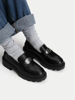 Loafersy Guess Jeans CEO-WS5389S-4 Czarny