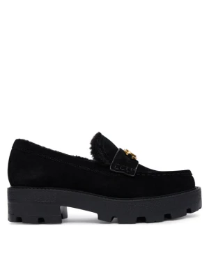 Loafersy Guess za Czarny