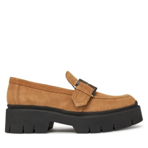 Loafersy HUGO 50541731 Beżowy