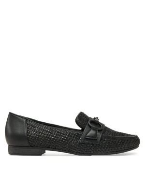Loafersy Jana 8-24265-44 Czarny