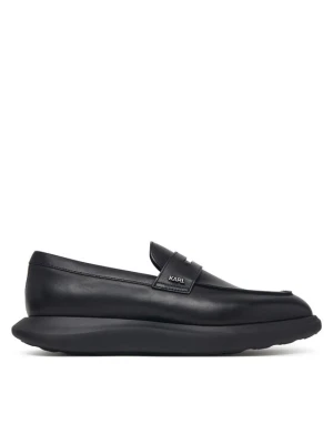Loafersy KARL LAGERFELD KL12110 Czarny