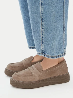 Loafersy Lasocki CEO-WI23-CRICKIT-06 Beżowy ciemny