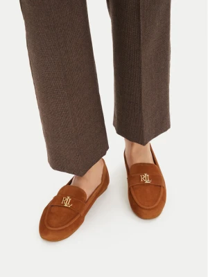 Loafersy LAUREN RALPH LAUREN 802946809014 Brązowy