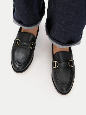 Loafersy LAUREN RALPH LAUREN 802P02121001 Czarny