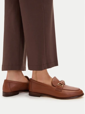 Loafersy LAUREN RALPH LAUREN 802P02121002 Brązowy