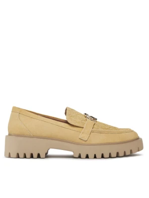 Loafersy Liu Jo Cora 01 SA4001 PX002 Beżowy