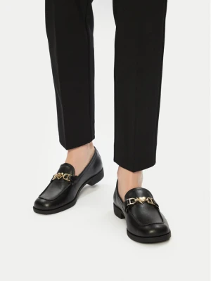 Loafersy LOVE MOSCHINO JA10012G1MIA0000 Czarny
