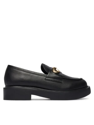 Loafersy LOVE MOSCHINO JA10094G0NIA0000 Czarny