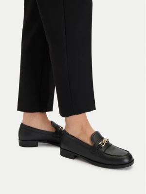 Loafersy LOVE MOSCHINO JA10242G1NIA000035 Czarny