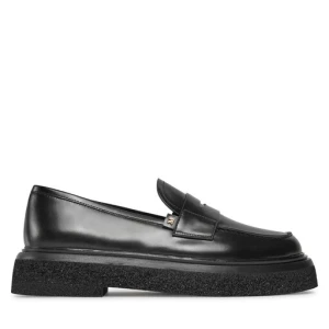 Loafersy Max Mara Crepeloafer 23452619336 Czarny