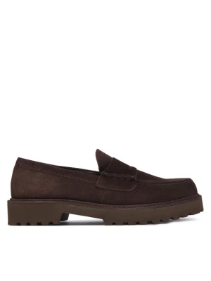 Loafersy Max Mara Mxaafelio 2624526032600 Brązowy ciemny