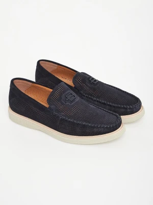 Loafersy męskie skórzane BALDININI