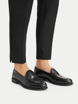 Loafersy MEXX EO-WI44-ANTLER-01 Czarny