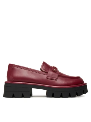 Loafersy MICHAEL Michael Kors 40T5MAFP1L Bordowy